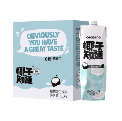 椰子知道0糖鲜椰汁 多规格可选 商品图4