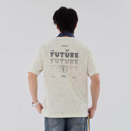 【新品上新】HX 春秋季圆领短袖T恤C102530020101/02 商品图4