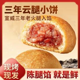 云南特产现烤云腿小饼25g*10枚 三年宣威云腿馅 咸鲜不腻 现烤现发 地道滇味