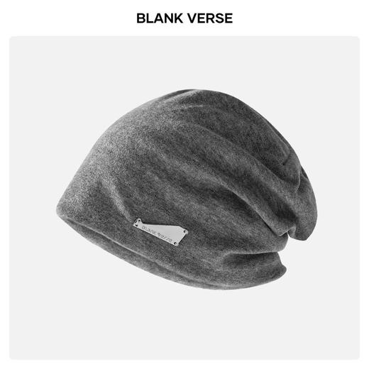 【韩系高级感 黑色堆堆帽】秋冬冷帽头套 大头围显脸小针织帽子  商品图8