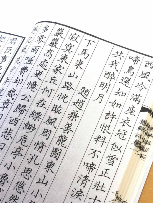 《稼轩长短句》（朵云四刻之一），宋辛弃疾著，28.5*18.5*5厘米。，线装，一函四册，白宣精印，据朵云轩1974年仿元刻本影印，拟定为上海书画出版社2025年7月一版一印。定价598，售价478 商品图14