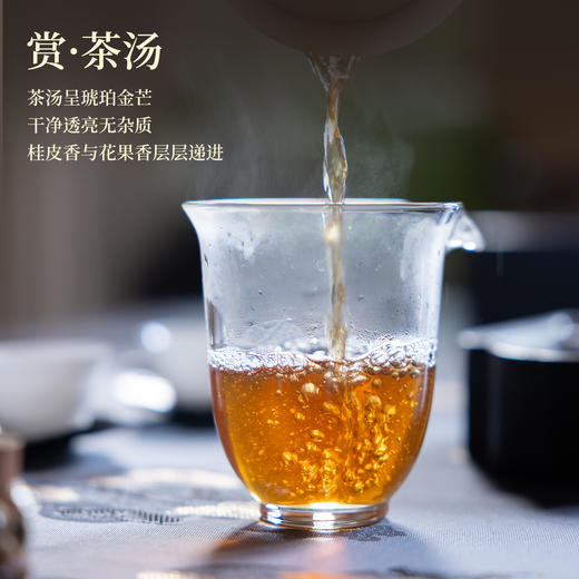 【尹哥的茶-武夷岩茶马头岩肉桂】尹哥的茶 武夷岩茶马头岩肉桂 匠心茶礼茶叶回甘透亮香气馥郁 12泡/盒 商品图1