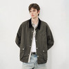 714street纯棉水洗做旧复古猎装夹克2025秋冬季巴恩风工装外套男 商品缩略图2
