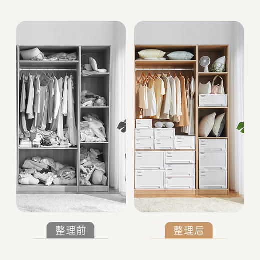 【pp抽屉盒】日本高品质组合式抽屉柜 商品图3