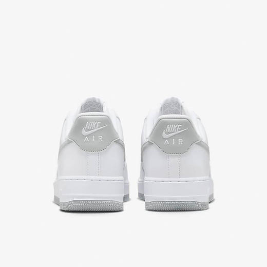 耐克男鞋AIRFORCE107灰白空军一号运动鞋厚底板鞋FJ4146-100 商品图3