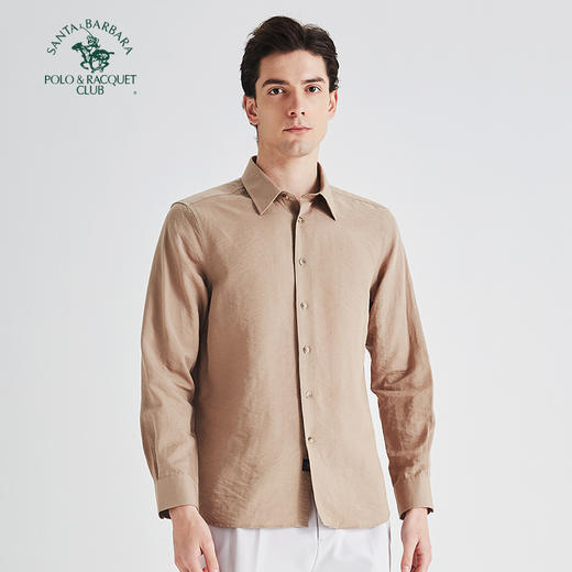 【大都会店】圣大保罗 天丝亚麻合身版长袖衬衫-PS25WH017M 商品图6