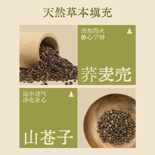 拯救肩颈！真不二小茴香颈椎枕 加热热敷 艾灸枕头 护颈枕艾草 商品图2