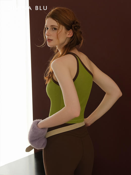 DIVINA BLU 丹麦系列 迪唯纳斜肩背心S112 商品图2