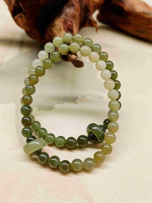 渐变和田玉6mm 商品图0