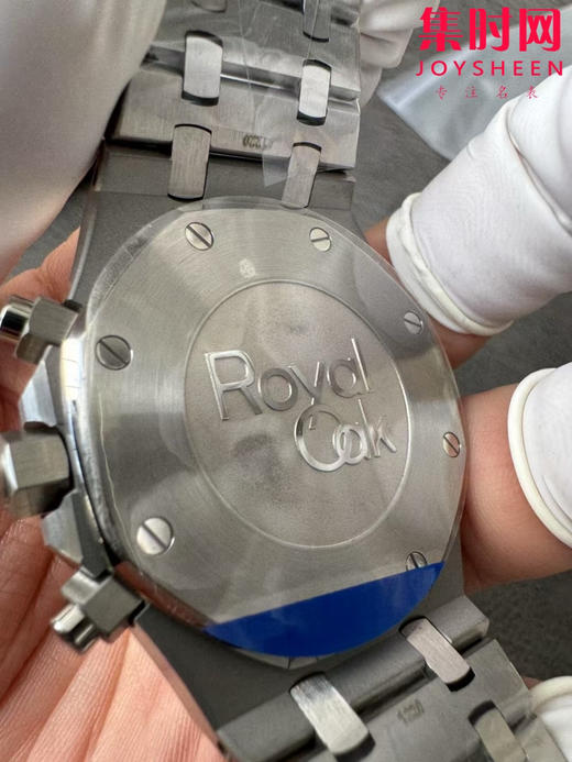 APS新品爱彼皇家橡树系列26331 男士腕表 自动上链计时码表，以标志性八角形表圈与“Tapisserie”格纹表盘诠释经典设计，搭载丹东一体定制机芯 商品图7