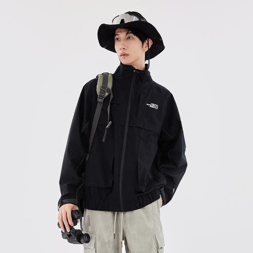 【新品上新】HX 秋季立领茄克衫外套S105533318101/02 商品图2