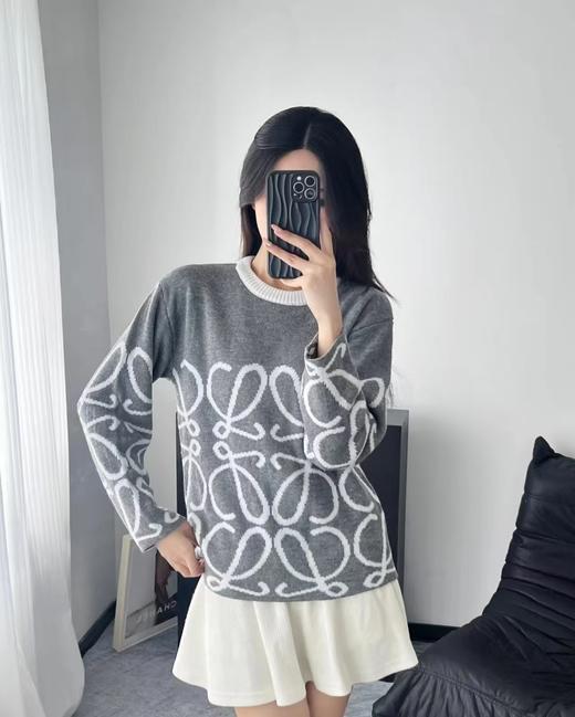 TY350-罗意威logo经典灰色毛衣（PG*MM） 商品图2