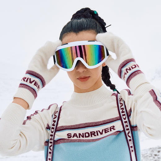 羊绒提花手套  SJF97P618N 商品图1