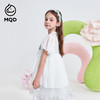 【MQD】女大童夏季新款国风精致绣花网纱短袖连衣裙 商品缩略图1