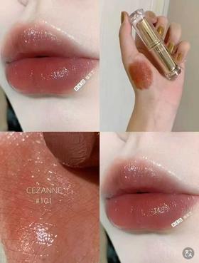 cezanne倩丽口红金管101奶茶色滋润唇膏