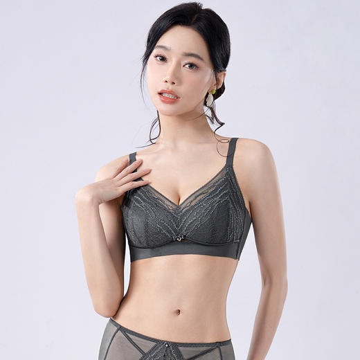 诗韵法式三角杯文胸 商品图4