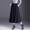 MYX垂坠感牛仔百褶大摆裙2025年秋季新款高腰显瘦半身裙时尚A字裙 商品缩略图1