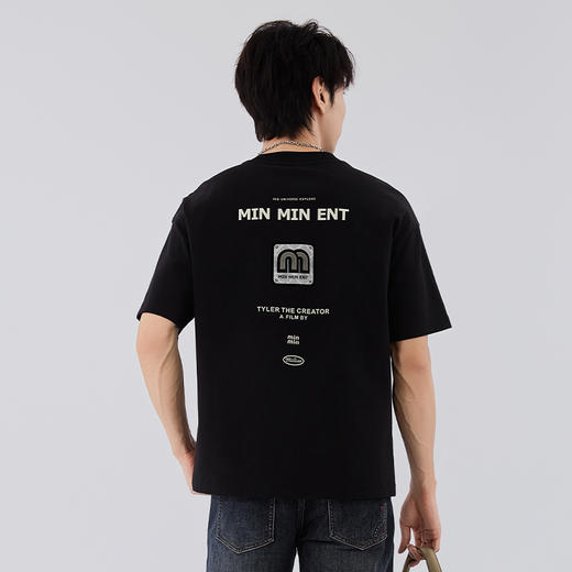 【新品上新】HX 春秋季圆领短袖T恤S102533087101/02 商品图3