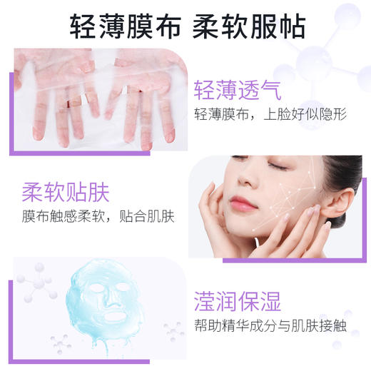 【买2送1，数量拍3】尧香堂椰子精粹珍珠焕采面膜舒缓补水保湿滋润水润肤面膜25ml*5片 商品图3