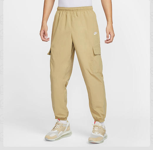 【云粉节】【8.8折】7楼NIKE耐克男子新款卡其色梭织工装休闲运动裤HJ1991-297吊牌价499现价439 商品图0