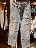 TY335-CHANEL香奈儿 水洗做旧纽扣休闲牛仔裤 女款 蓝色（PG*MM） 商品缩略图0