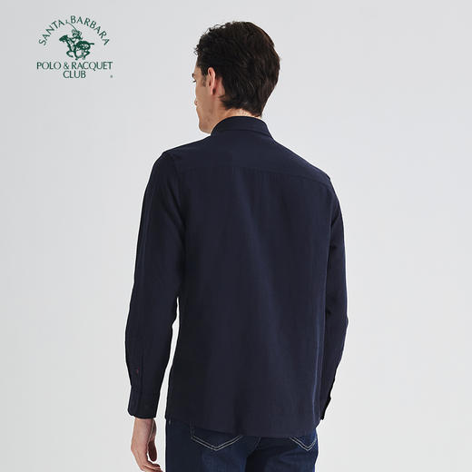 【大都会店】圣大保罗 天丝亚麻合身版长袖衬衫-PS25WH017M 商品图1