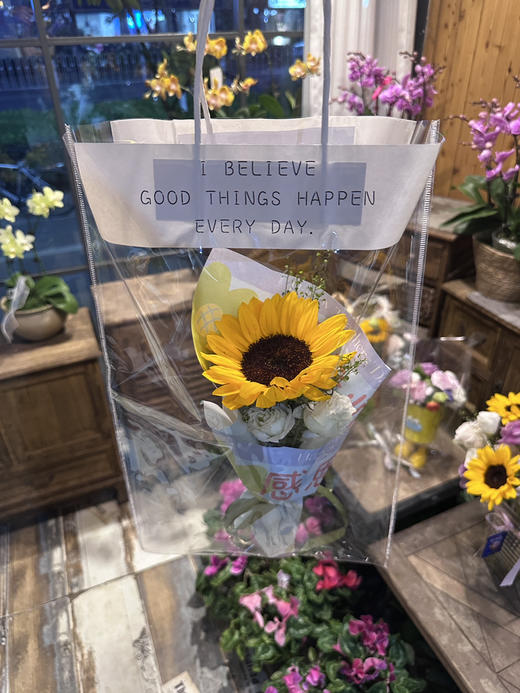 向日葵单支手提袋。 商品图1