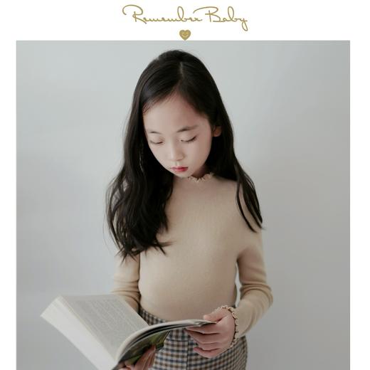 现货 / NEW TOUCH | 亲子款 无缝技术 康赛妮品牌纱线制 85%棉15%羊绒 超舒适无压力打底上衣 商品图1