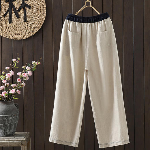 GYH 6212宽松慵懒格子款休闲裤休闲长裤 商品图1