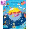 【中商原版】一天中的元素 Elements of the Day 英文原版 儿童科普绘本 自然科学百科知识 进口童书7岁+ 插图版STEAM科普读物 商品缩略图0