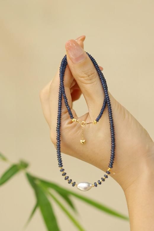 蓝宝石项链 商品图3