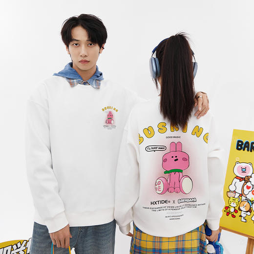 【新品上新】HX 秋季圆领卫衣C106530033101联名款 商品图6