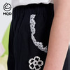 【MQD】女大童夏季时尚精致花边四分休闲裤 商品缩略图1