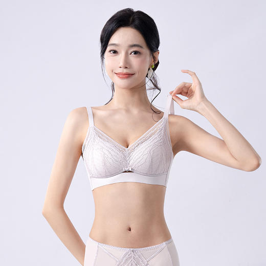 诗韵法式三角杯文胸 商品图5