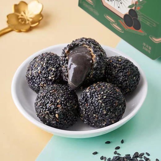 爆浆黑芝麻丸 108g/盒 商品图4