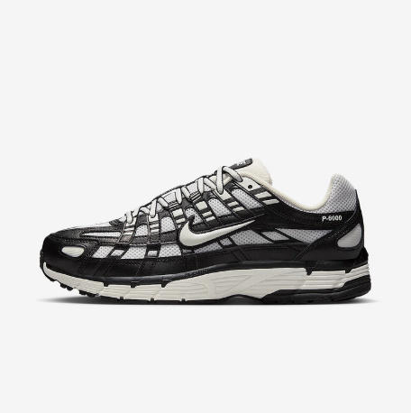 Nike耐克女鞋秋P-6000黑白老爹鞋网眼透气运动鞋跑步鞋BV1021-011【无货将做退款】 商品图0