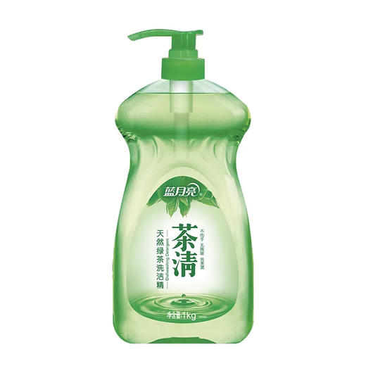 【超市】蓝月亮天然绿茶洗洁精1000g 商品图0