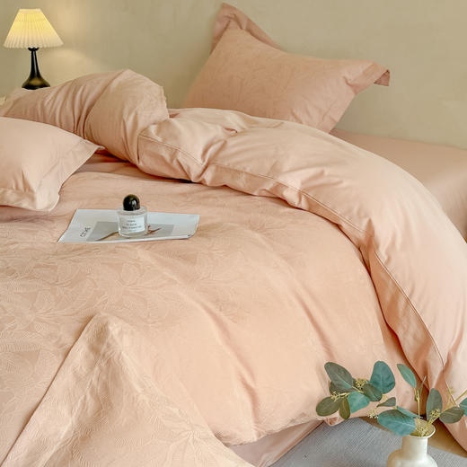 自然醒轻奢高支浮雕立体提花单件被套HS 商品图8