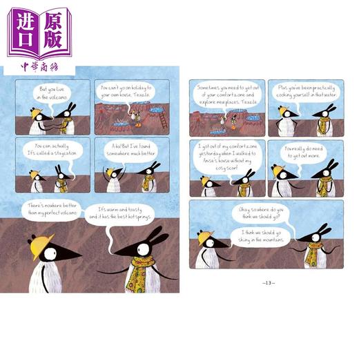 【中商原版】毛毛一家闯天下 The Floofs Brave The Wild 英文原版 儿童桥梁漫画故事绘本 全彩图画小说 进口童书 7岁以上 商品图2