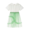 【MQD】女童夏季甜美荷叶边府绸连衣裙套装 商品缩略图5