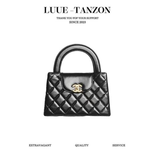 CHANEL香奈儿23K系列Kelly金标链条带手柄亮面小牛皮十色合集斜挎单肩手提包（HH） 商品图0