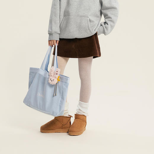 笛莎Deesha青少年小狗原创设计帆布包 商品图1