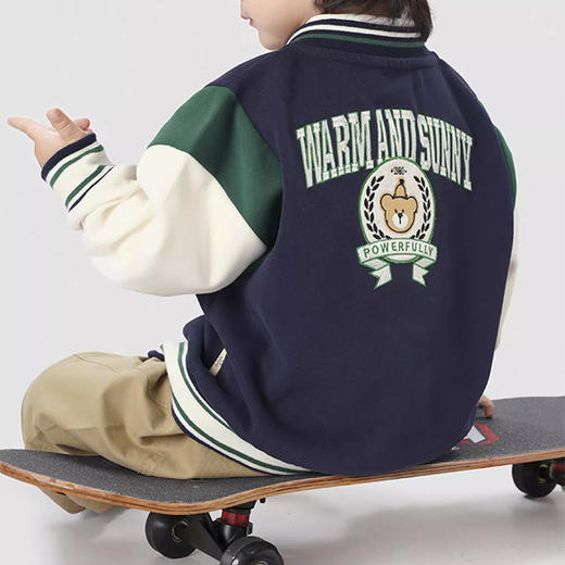 裁缝学苑TQ175男童棒球服外套纸样儿童童装开衫上衣服装打板 商品图3