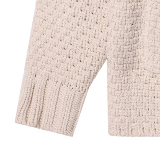 72388SDSA男士秋冬新款痞帅男装美式街头慵懒感纯色开衫针织毛衣外套 商品图4