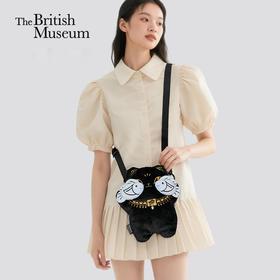大英博物馆巴斯特萌猫摸鱼单肩手机包斜挎包包女可爱高级感大容量通勤