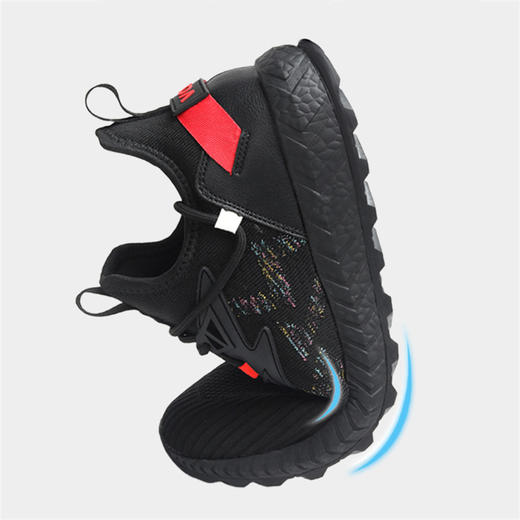 （新增冬季加绒款）真！防水防污！【春夏秋冬可穿四季】【泡水24小时+弯折3万次不进水】量橙 男女款黑武士防水运动鞋 商品图3