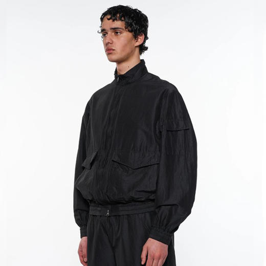 marka FLIGHT JACKET 羊毛丝绸混纺军事风飞行夹克外套 商品图1