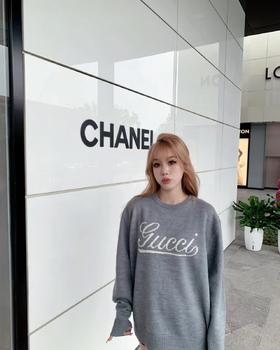 TY346-GUCCI 古驰 撞色提花logo长袖毛衣（PG*MM）