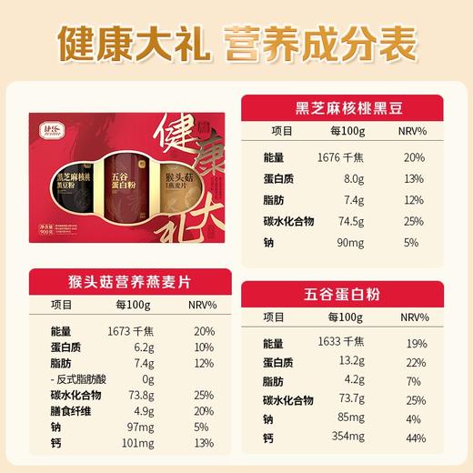 山东捷氏新健康大礼 900g（300g*3罐）/提 商品图2