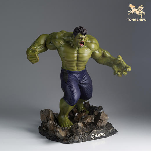 铜师傅《绿巨人》漫威系列限量手办 复仇者联盟桌面客厅铜摆件 商品图2